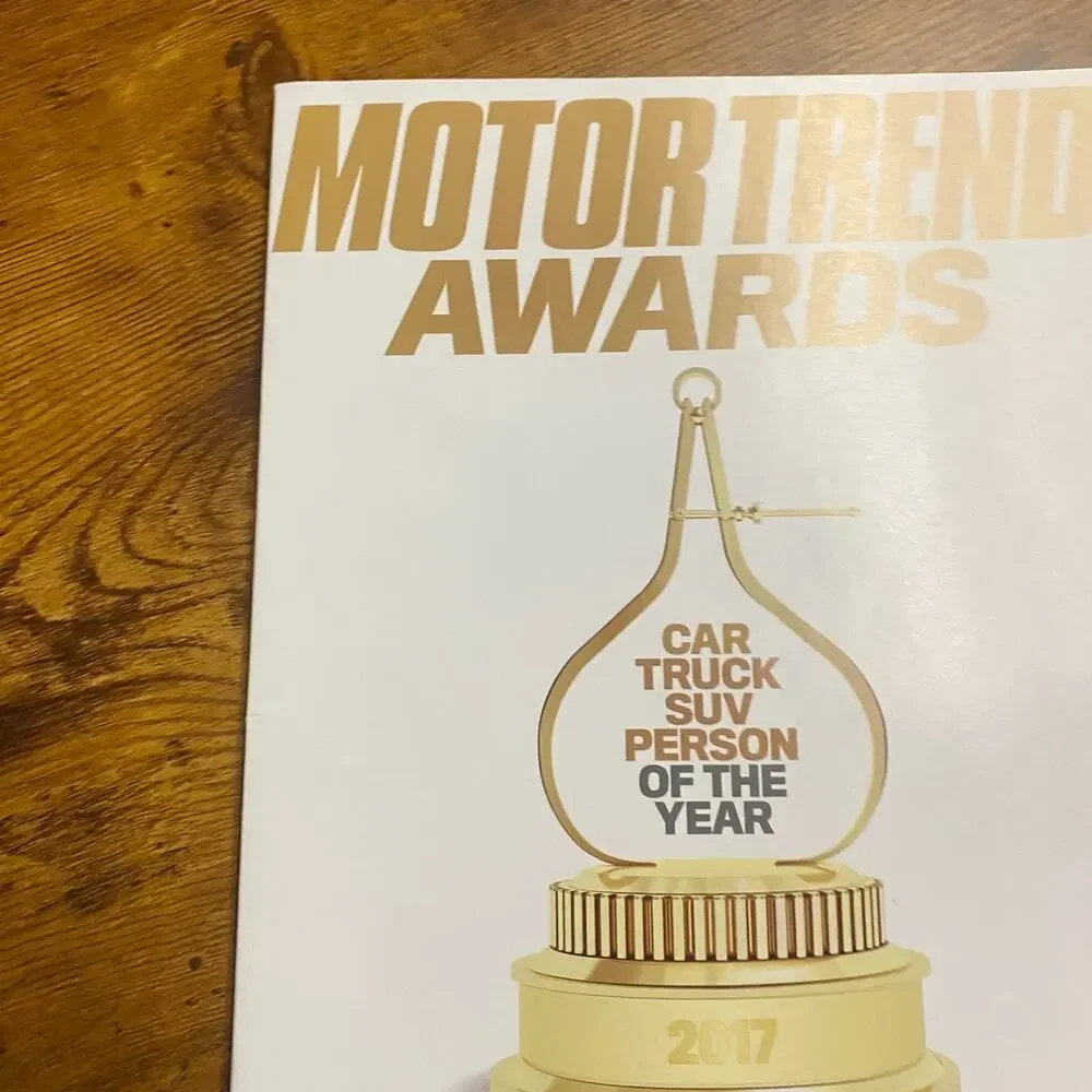 January 2017 MOTOR TREND MAGAZINE - AWARDS